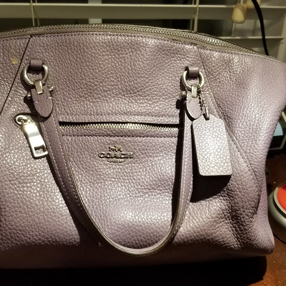 Coach Purse (lilac)
